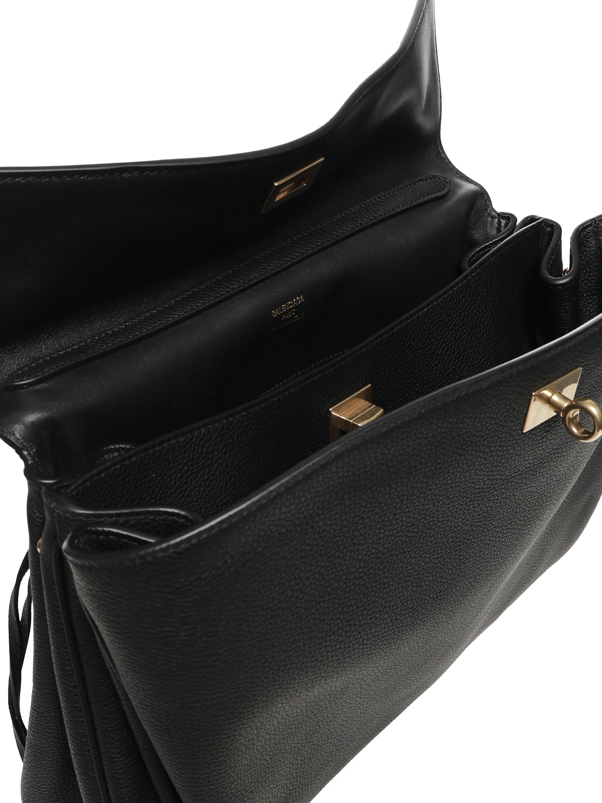 Borsa Rodeo Media in pelle di vitello martellata - Image 4