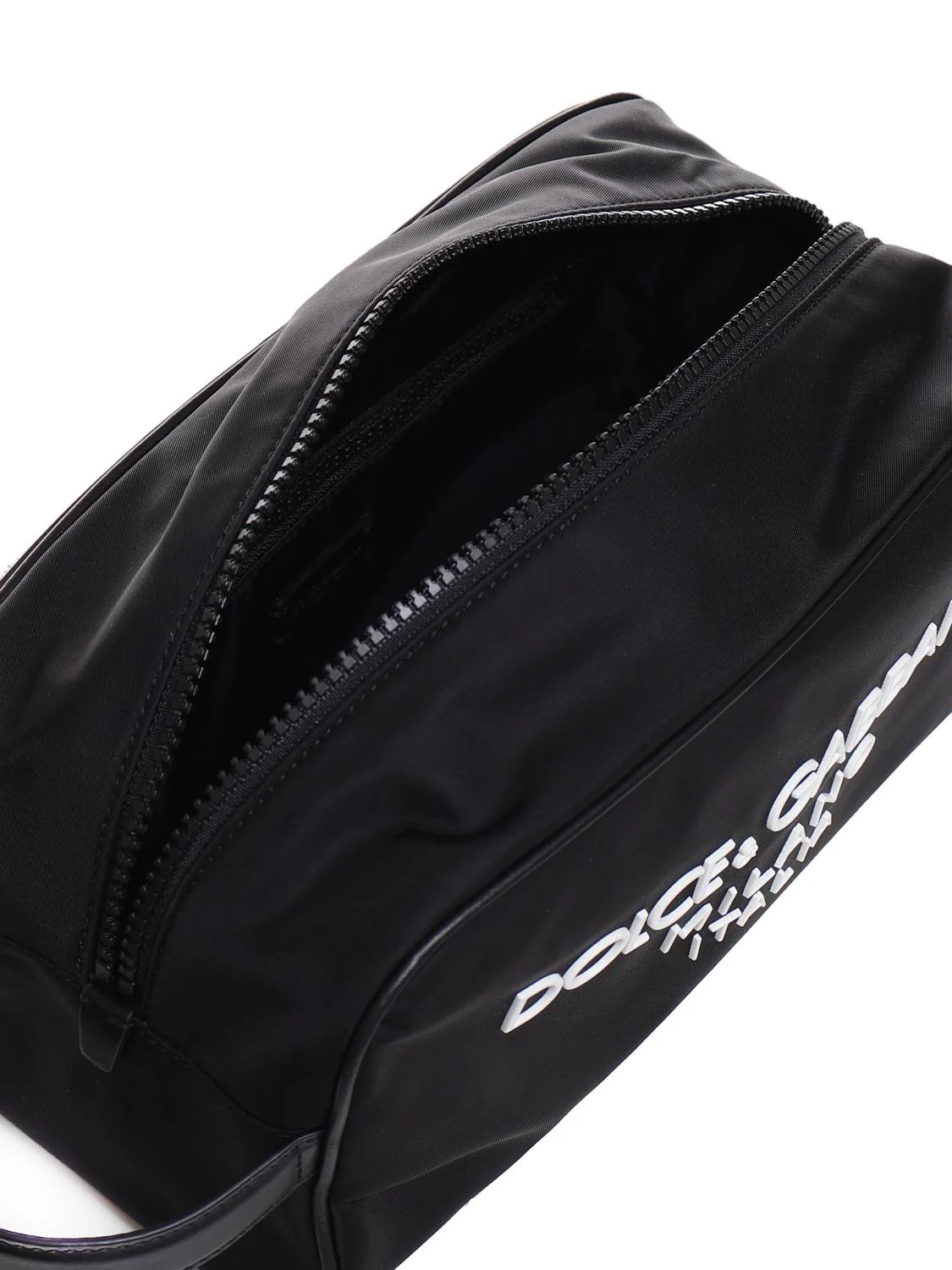 Necessaire in nylon con logo gommato - Image 4