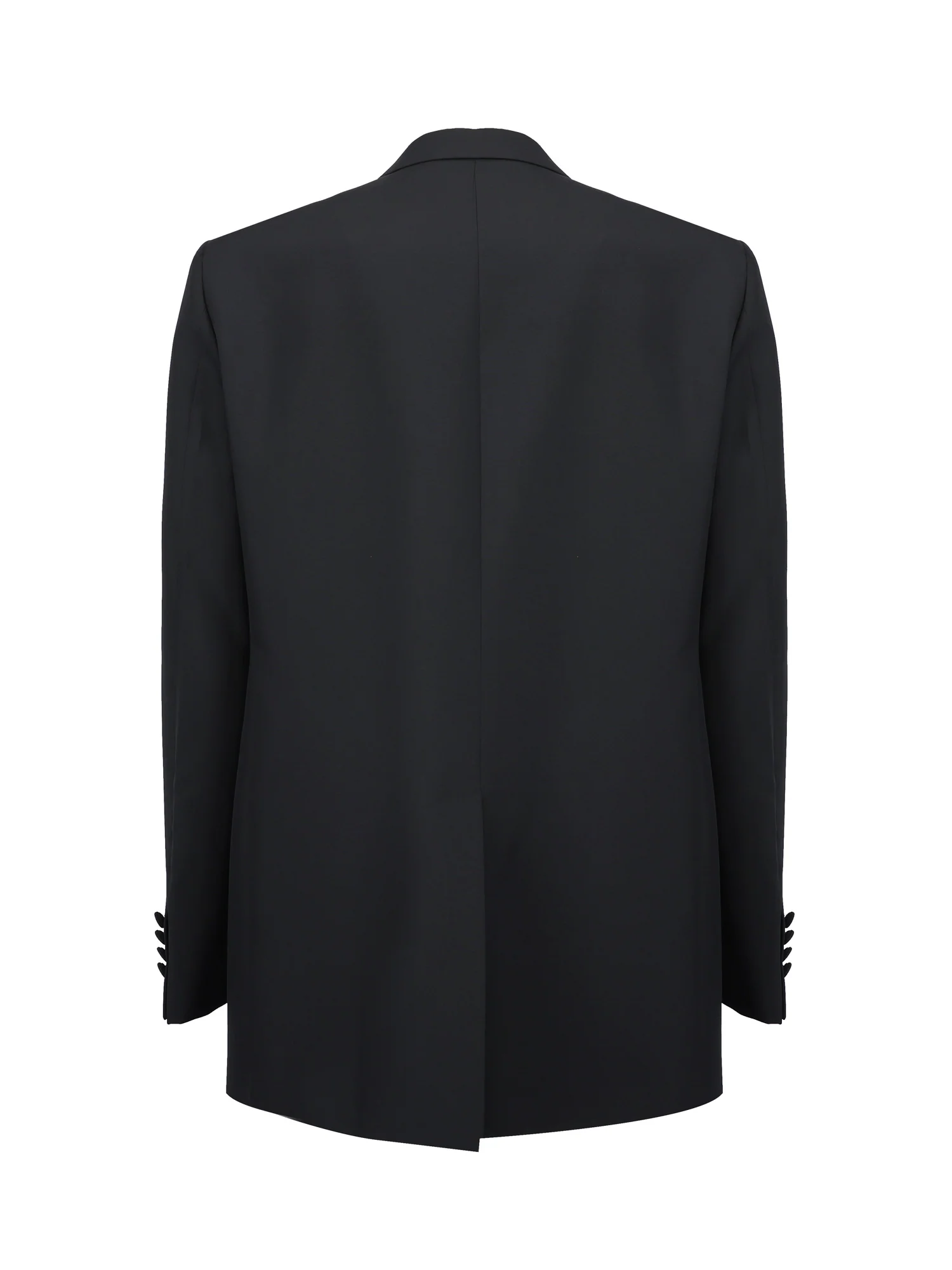 Giacca doppiopetto in panama tecnico - Image 3