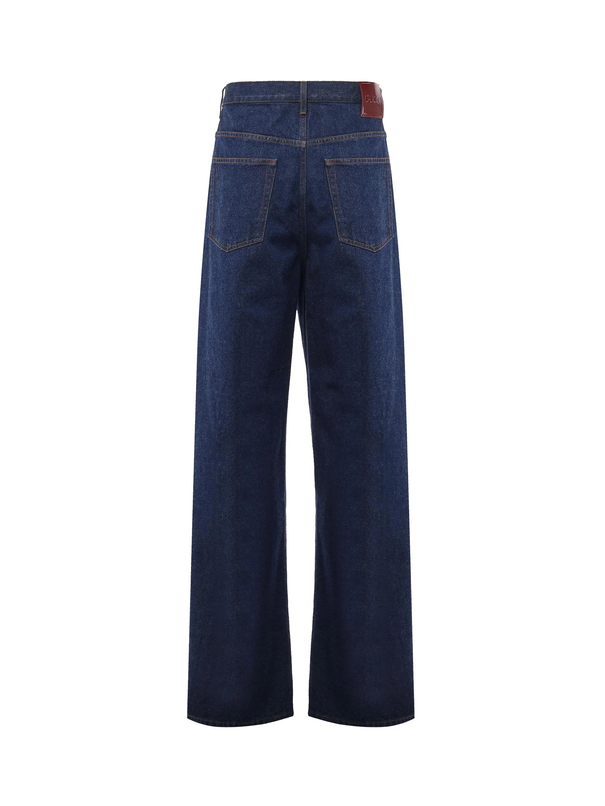 Jeans baggy in denim di cotone - Image 3