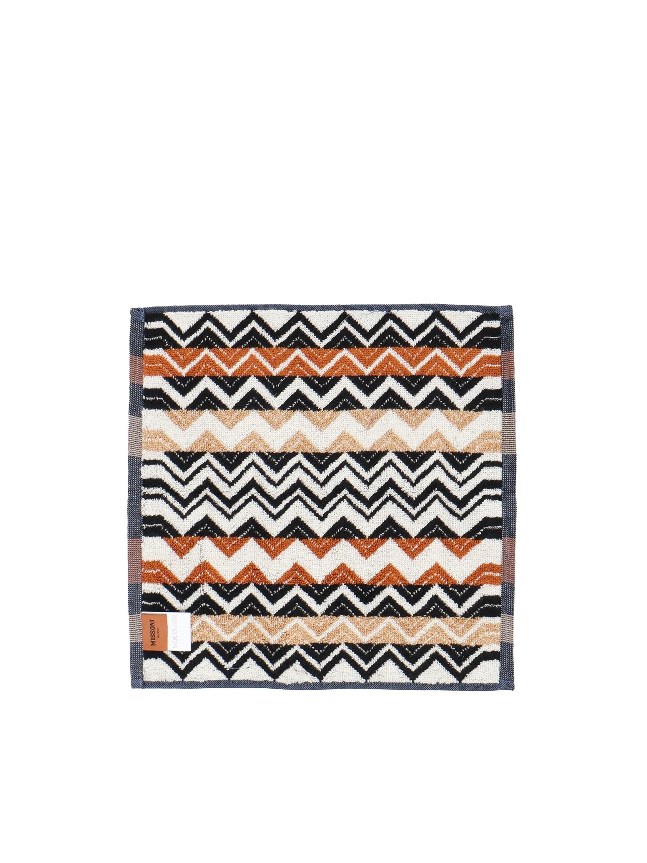 Set di 2 asciugamani Bernard con motivo a zigzag - Image 4