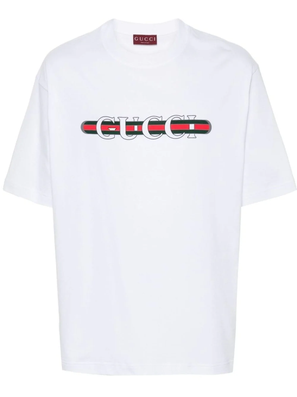 T-shirt in jersey di cotone stampato - Image 3